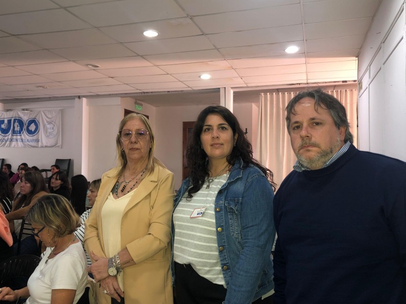 Intensa actividad de dirigentes de la FEB en Olavarra